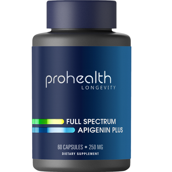 Full Spectrum Apigenin Plus by ProHealth - 250 mg, 60 capsules