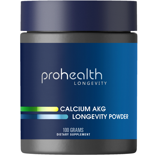 CaAKG Longevity Powder by ProHealth - 100 grams