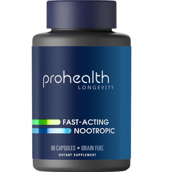 Fast-Acting Nootropic  by ProHealth- 60 capsules
