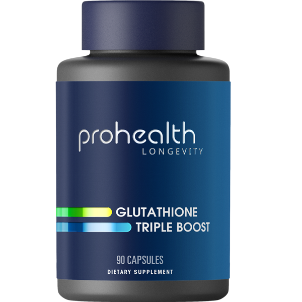 Glutathione Triple Boost by ProHealth - 90 capsules