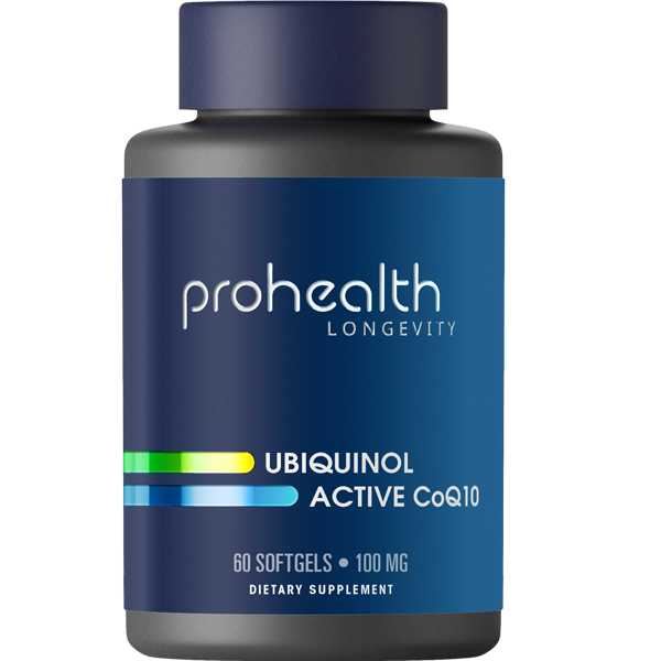 Ubiquinol CoQ-10 by ProHealth - 100 mg, 60 softgels
