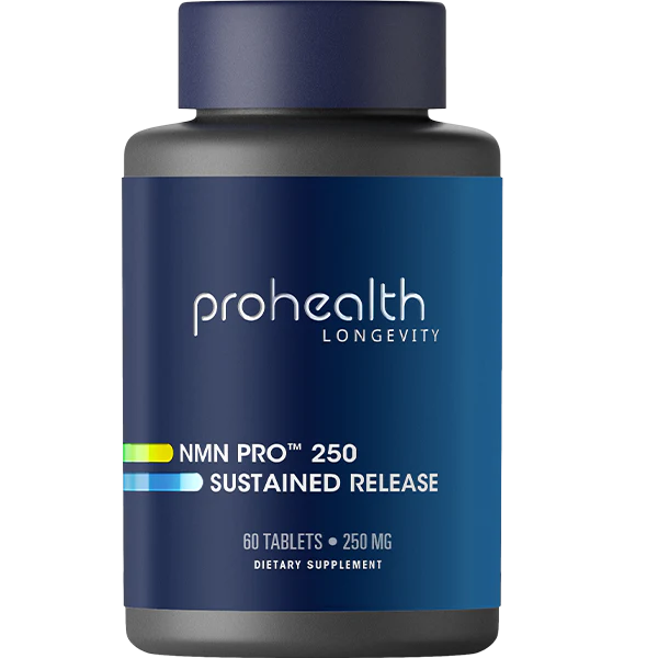 NMN Pro 250 Sustained Release by ProHealth - Uthever NMN, 250 mg, 60 tablets