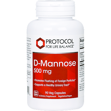 Protocol for Life Balance D-Mannose 500mg - 90Vcaps