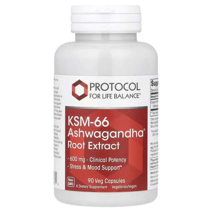 Protocol KSM-66 Ashwagandha Stress and Sleep Support - 90 Capsules