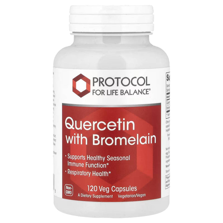 Protocol Quercetin with Bromelain - 120 Capsules