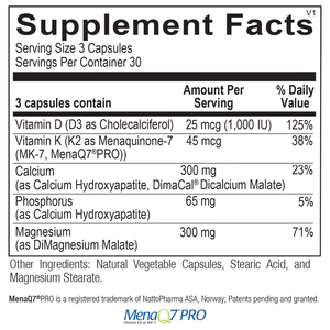 Light Gray Ortho Molecular OsteoBase 90 Capsules