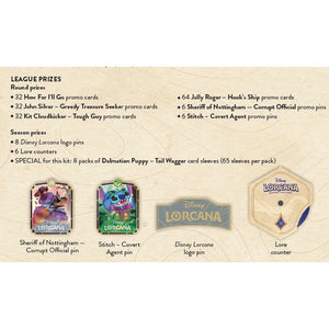 Lorcana Sleeves - Random from any set - The Oasis of Health