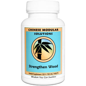 Kan Herb Chinese Modular Solutions Strengthen Wood 120 Tablets - The Oasis of Health