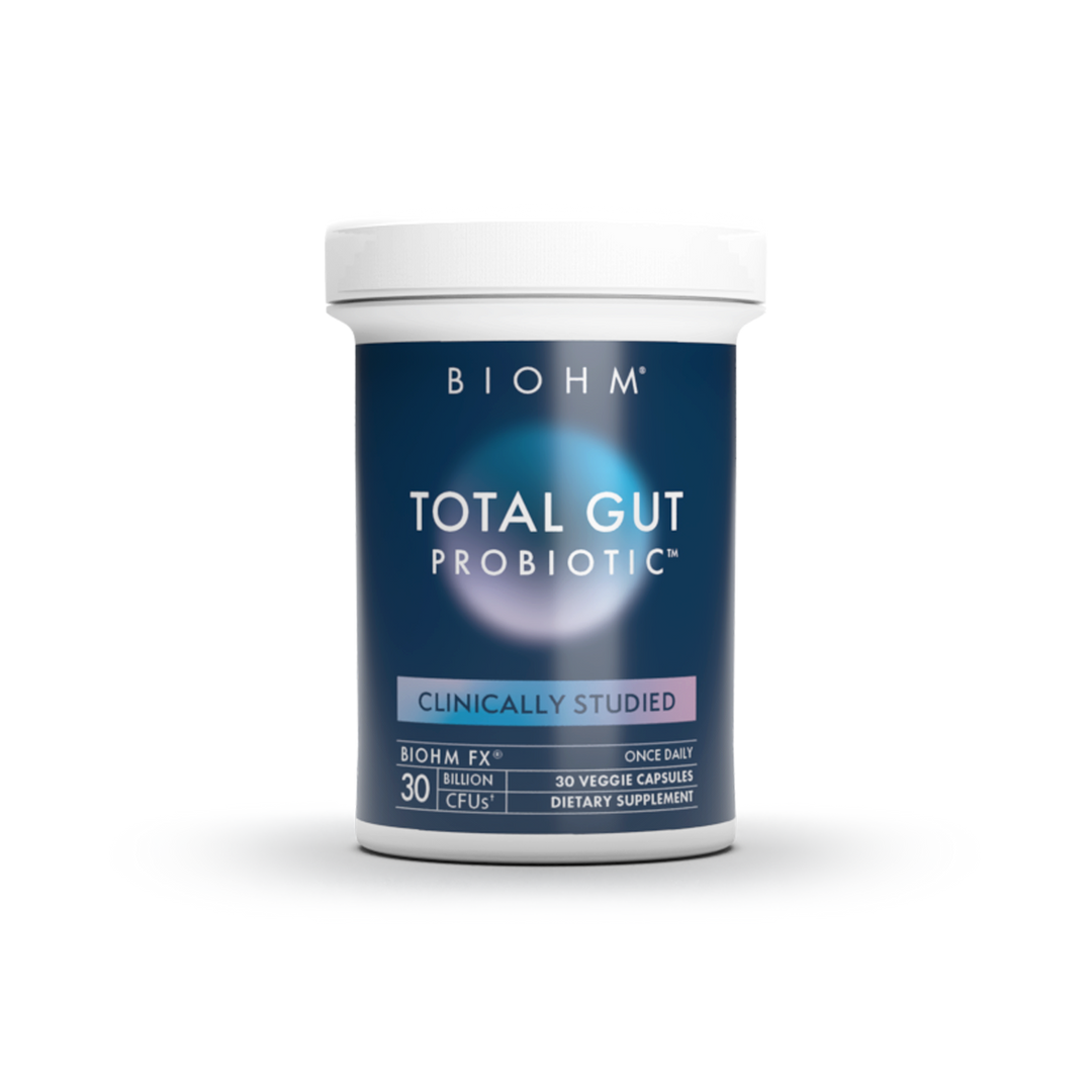 Biohm Health - Total Probiotic Bacteria + Fungi 30 Billion CFU - 30 Capsules