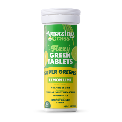Amazing Grass Effervescent Lemon Lime 10 Servings