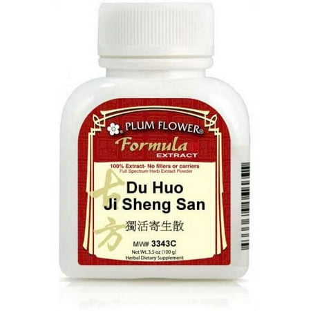 Plum Flower Du Huo Ji Sheng San  extract powder 100 g/bt by MayWay
