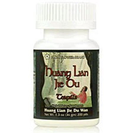 Huang Lian Jie Du Teapills (Huang Lian Jie Du Wan), 200 ct, Plum Flower by MayWay