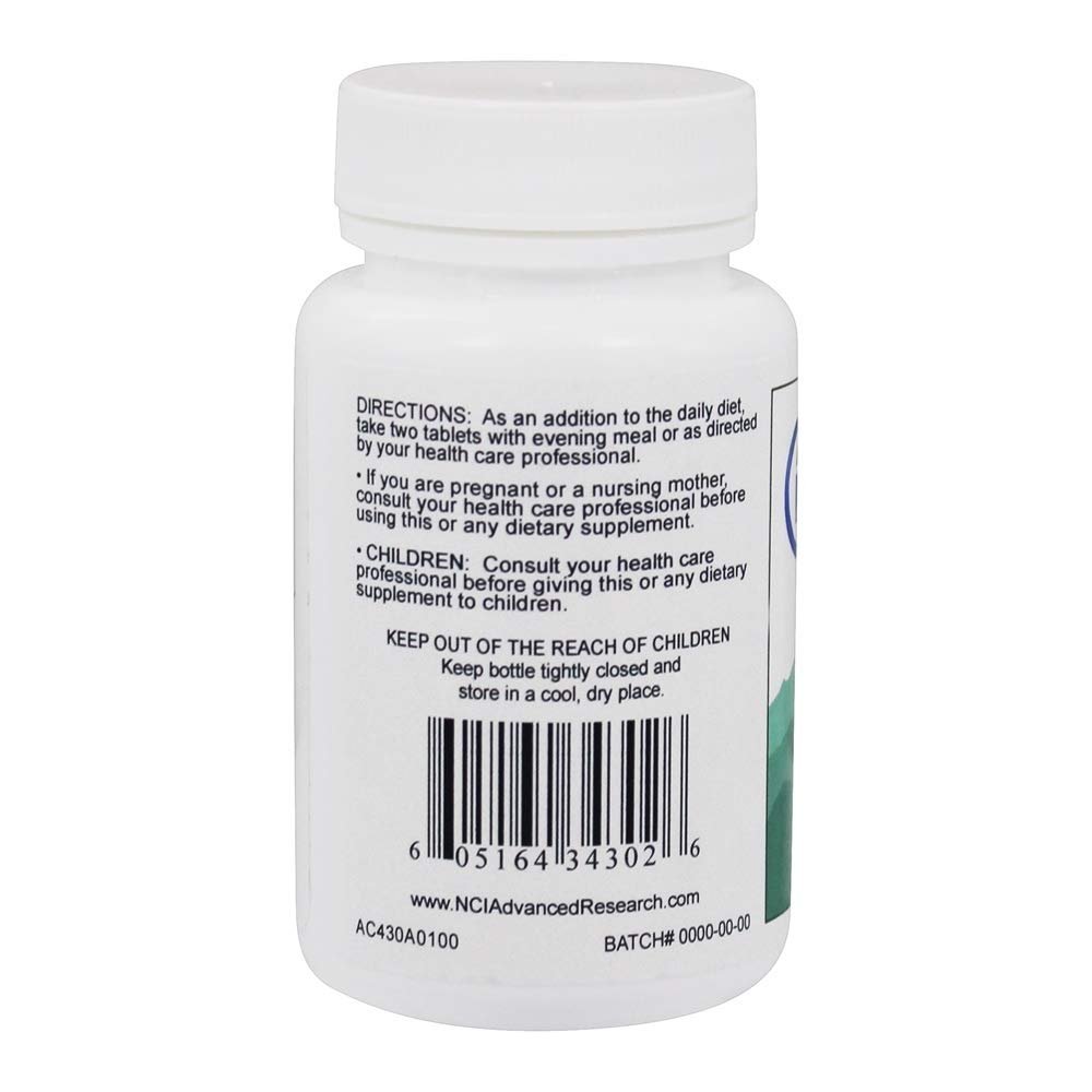 Advanced Research - Calcium Aspartate 350 mg. - 100 Tablets - The Oasis of Health