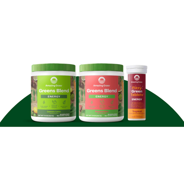 Amazing Grass Effervescent Lemon Lime 30 Servings - The Oasis of Health