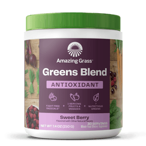 Amazing Grass Green Superfood Antioxidant Sweet Berry 30 Servings 210g - The Oasis of Health
