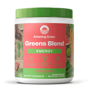 Amazing Grass Green Superfood Energy Watermelon, 30 Servings, 7.4 Ounce - The Oasis of Health