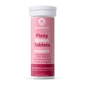 Amazing Grass Green Superfood Hydrate Strawberry Lemonade 10 Tablets - 3 Pack - The Oasis of Health