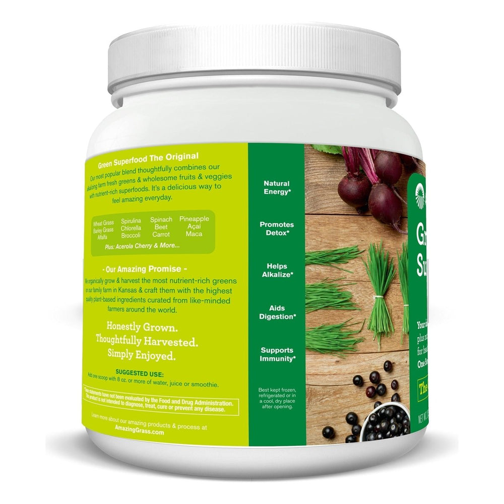 Amazing Grass Green Superfood Original 100 Servings 28 oz - The Oasis of Health