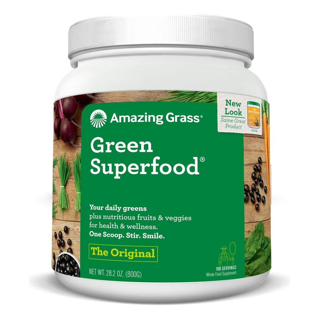 Amazing Grass Green Superfood Original 100 Servings 28 oz - The Oasis of Health