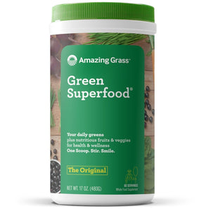 Amazing Grass Greens Blend Superfood, The Original, 1.06 lb (480 g) - The Oasis of Health