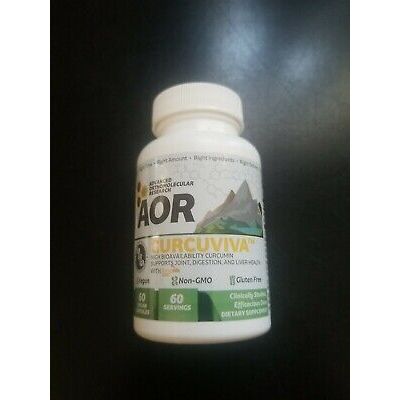 AOR CurcuVIVA 60 Vcaps - The Oasis of Health