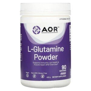 AOR L - Glutamine Powder 90 Servings - The Oasis of Health