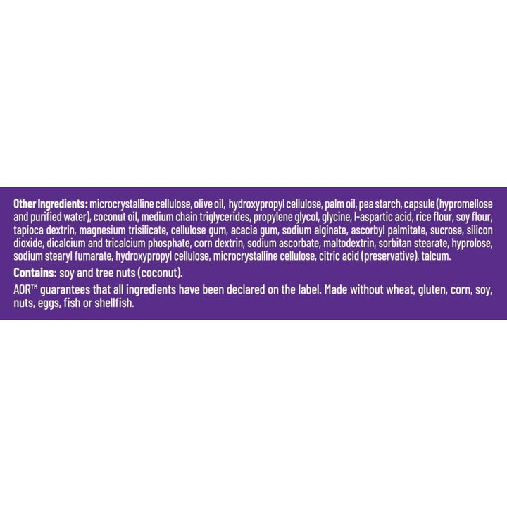AOR, Ortho Core, Nutritional Support for Foundational Health and Energy, Multivitamin and Mineral Supplement, Vegan, 30 servings (180 capsules) - The Oasis of Health