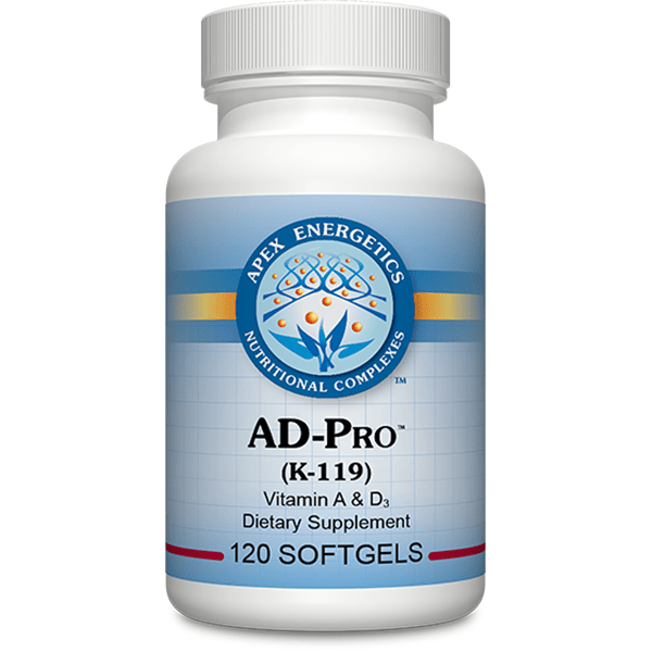 Apex Energetics AD - Pro 120 Softgels - K119 - The Oasis of Health