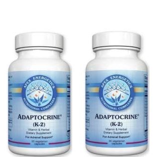 Apex Energetics - Adaptocrine (K - 2) 90 Capsules (2 Pack) - The Oasis of Health