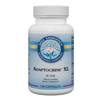 Apex Energetics AdaptoCrine XL (K - 124) - 120 Capsules - The Oasis of Health