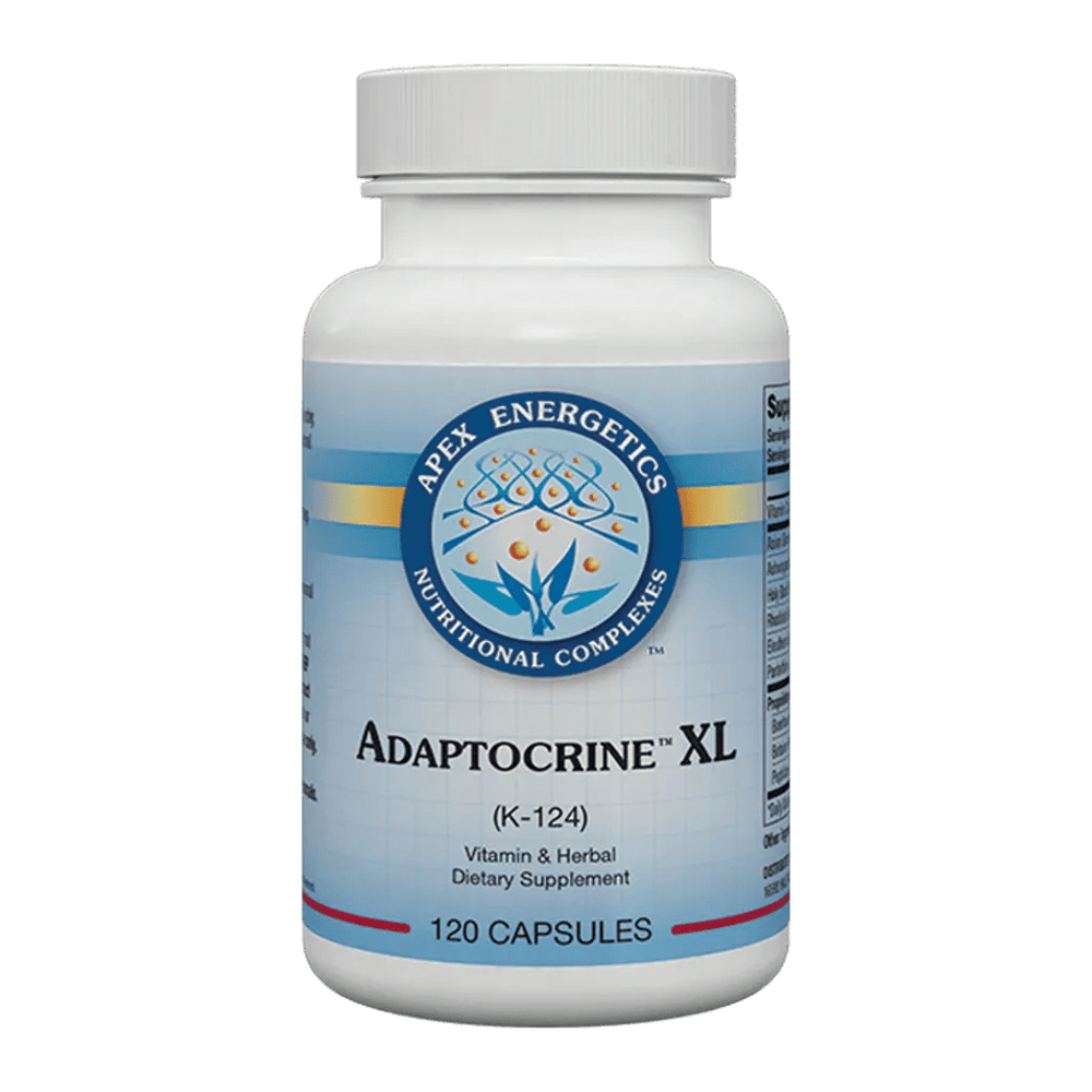 Apex Energetics AdaptoCrine XL (K - 124) - 120 Capsules - The Oasis of Health
