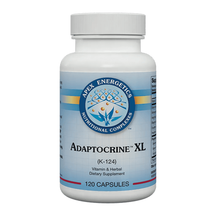 Apex Energetics AdaptoCrine XL (K - 124) - 120 Capsules - The Oasis of Health