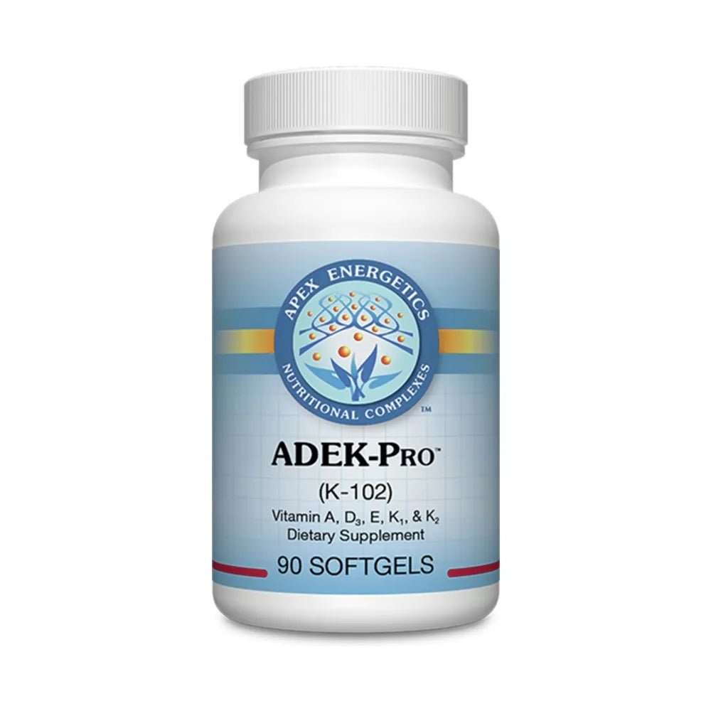 Apex Energetics ADEK - Pro 90 Softgels - K102 - The Oasis of Health
