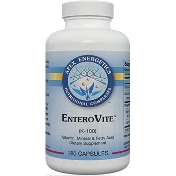 Apex Energetics EnteroVite 180 Capsules - K100 - The Oasis of Health