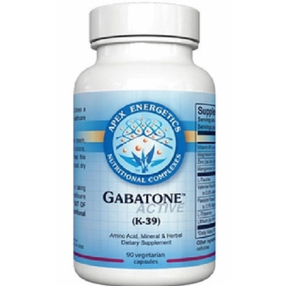 Apex Energetics - Gabatone Active (K - 39) 90 Capsules - The Oasis of Health