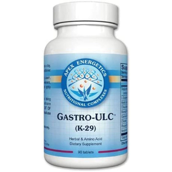 Apex Energetics Gastro - ULC 90 Tablets - K29 - The Oasis of Health