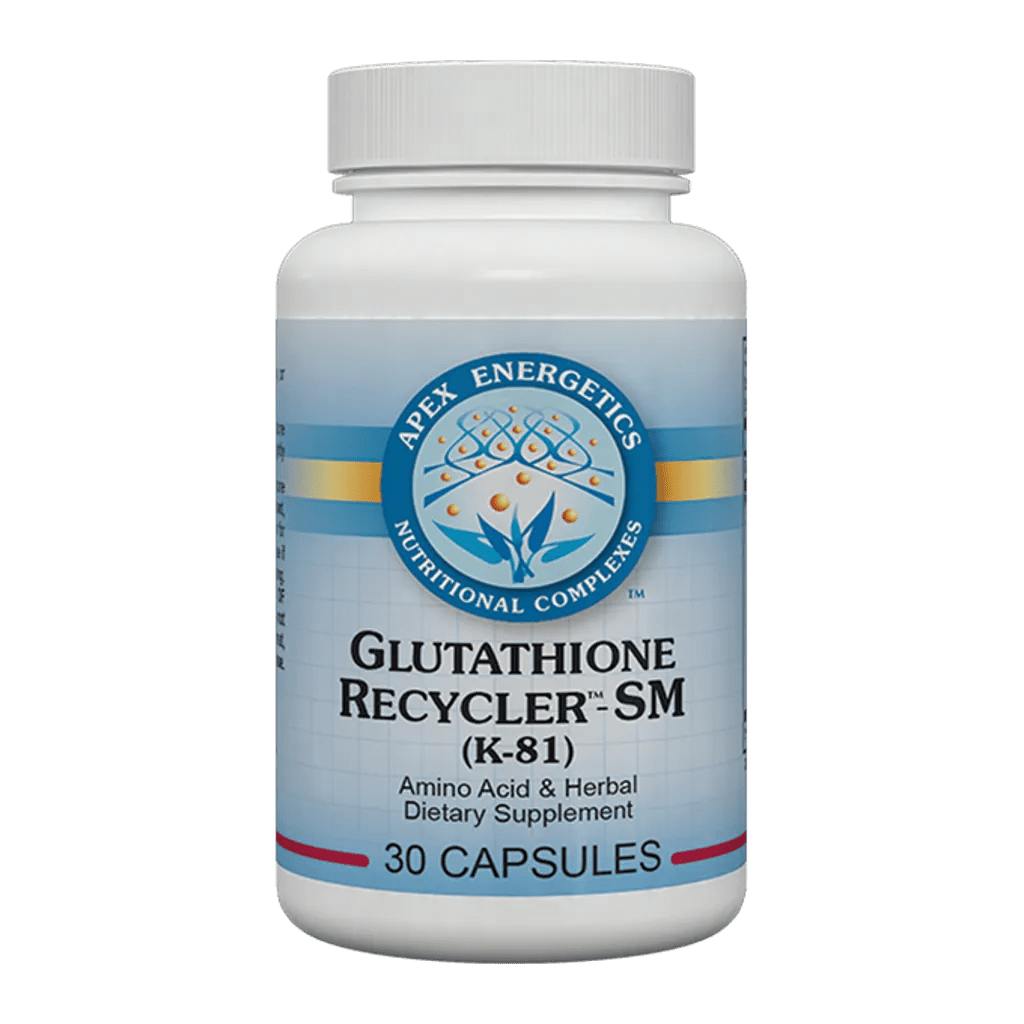 Apex Energetics Glutathione Recycler - SM 30 Capsules - K81 - The Oasis of Health