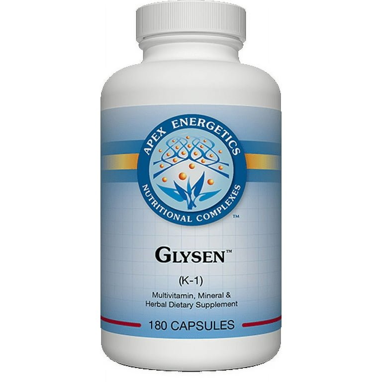 Apex Energetics Glysen 180 Vcaps - K01 - The Oasis of Health