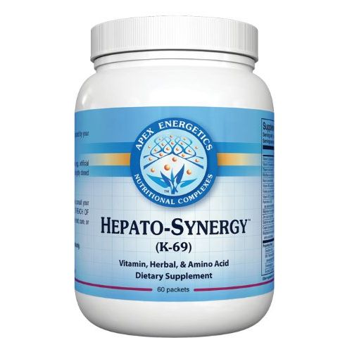 Apex Energetics K - 69 HEPATO SYNERGY (60 packets 4caps each) - The Oasis of Health