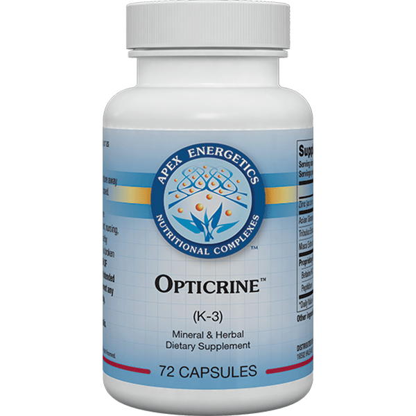 Apex Energetics Opticrine 72 Capsules - K03 - The Oasis of Health