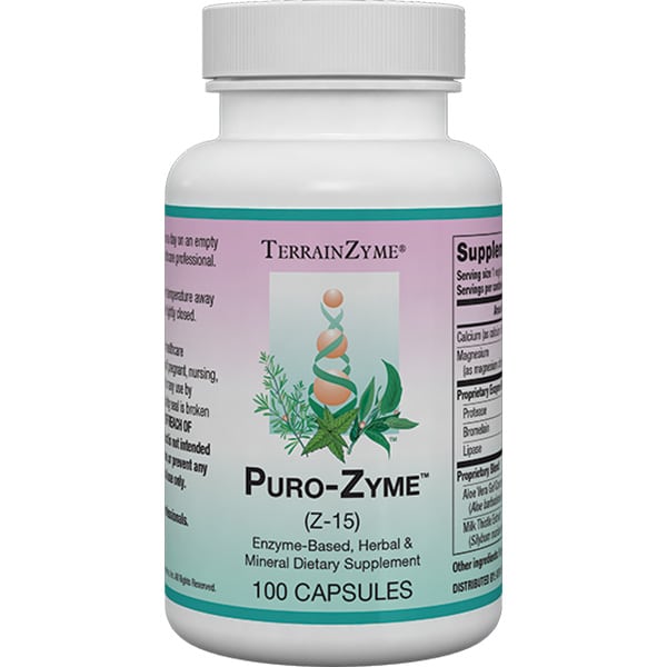Apex Energetics Puro - Zyme (Z - 15) 100 Capsules - The Oasis of Health