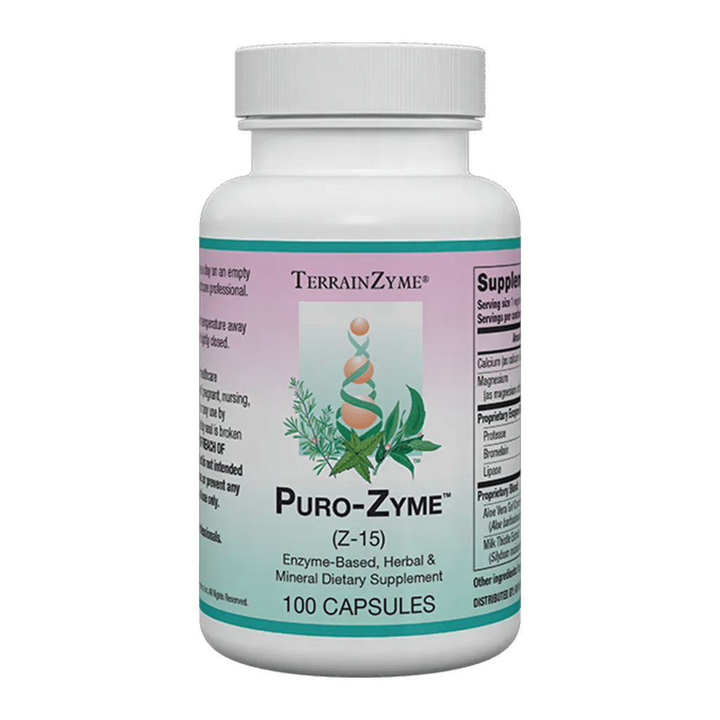 Apex Energetics Puro - Zyme (Z - 15) 100 Capsules - The Oasis of Health