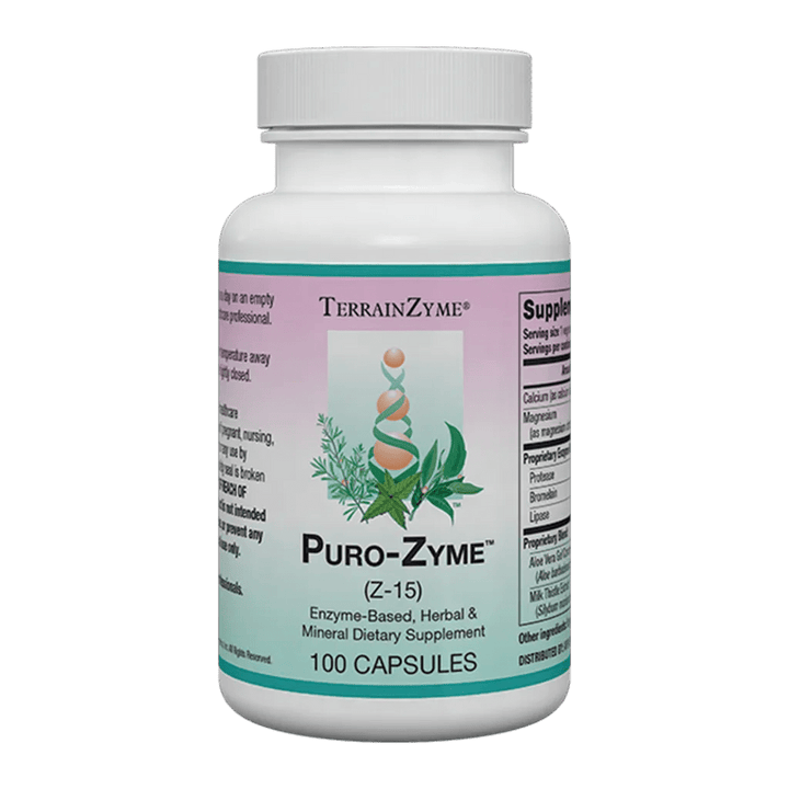 Apex Energetics Puro - Zyme (Z - 15) 100 Capsules - The Oasis of Health
