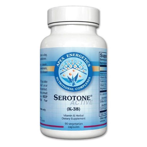Apex Energetics - Serotone Active (K - 38) 90 Capsules - The Oasis of Health