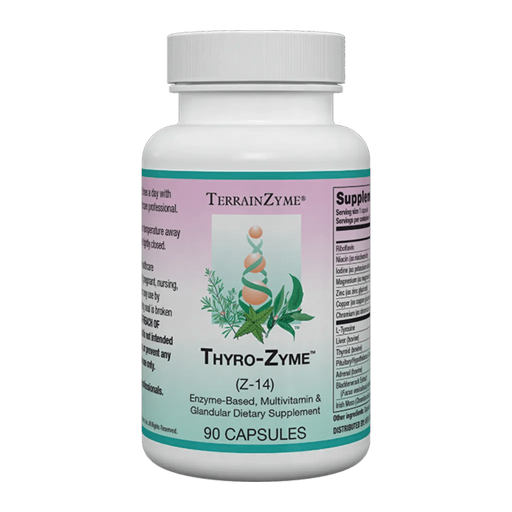 Apex Energetics Thyro - Zyme 90 Capsules - Z14 - The Oasis of Health