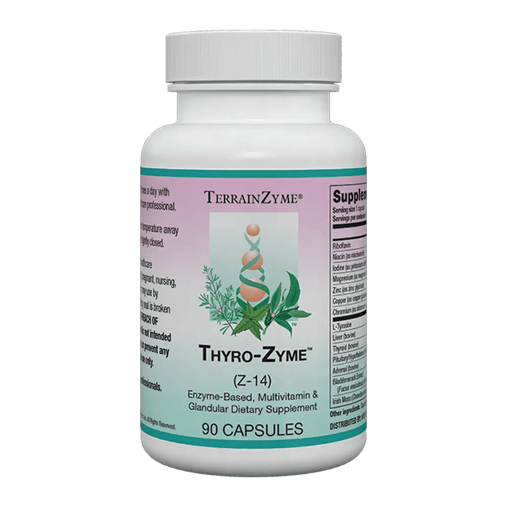 Apex Energetics Thyro - Zyme 90 Capsules - Z14 - The Oasis of Health