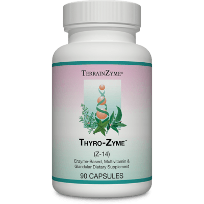 Apex Energetics Thyro - Zyme 90 Capsules - Z14 - The Oasis of Health