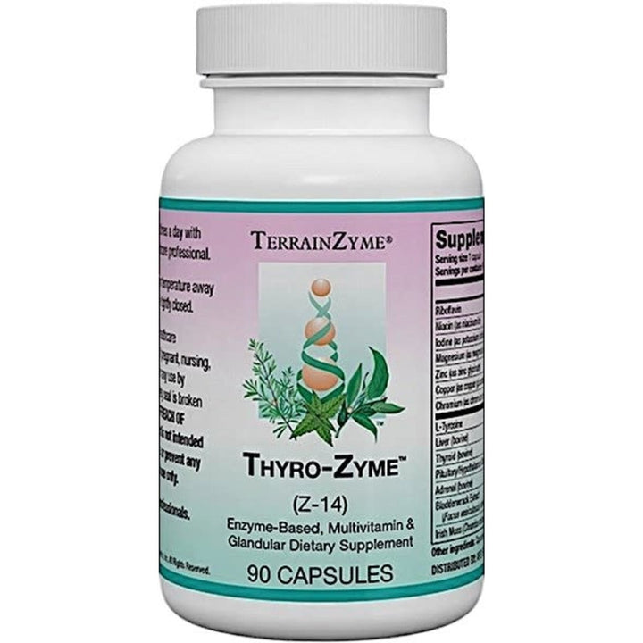 Apex Energetics Thyro - Zyme 90 Capsules - Z14 - The Oasis of Health