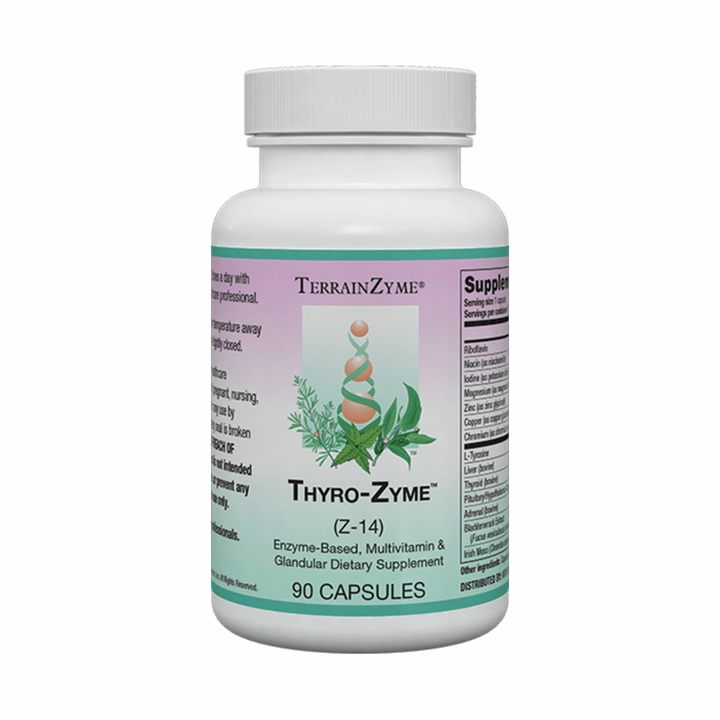 Apex Energetics Thyro - Zyme 90 Capsules - Z14 - The Oasis of Health