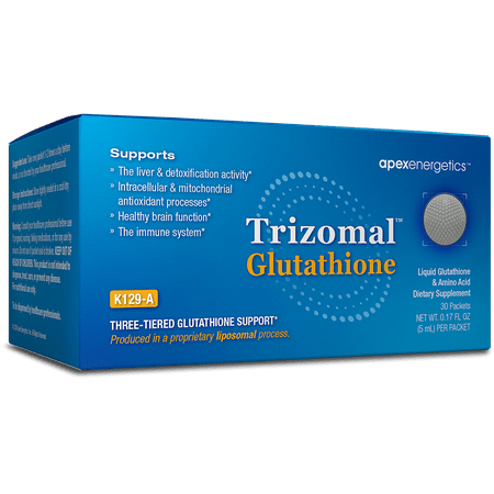 Apex Energetics Trizomal Glutathione 30 - Packet Box - K129A - The Oasis of Health